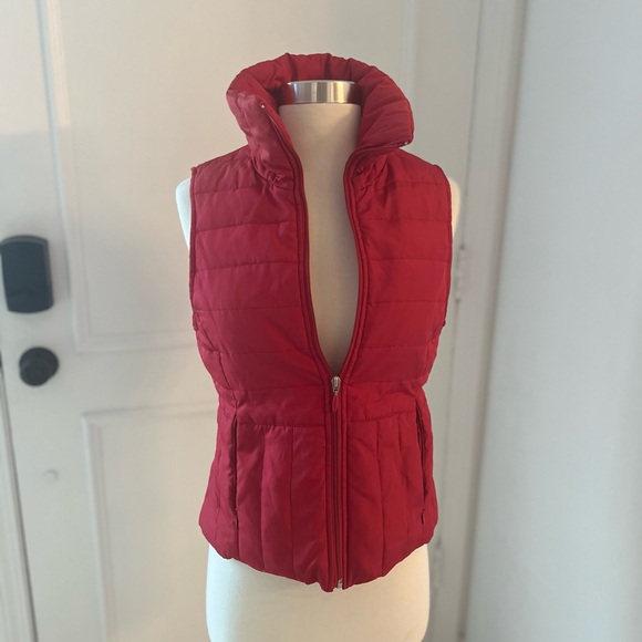 Kenneth Cole Rection Red Puffer Vest - Picture 1 of 8